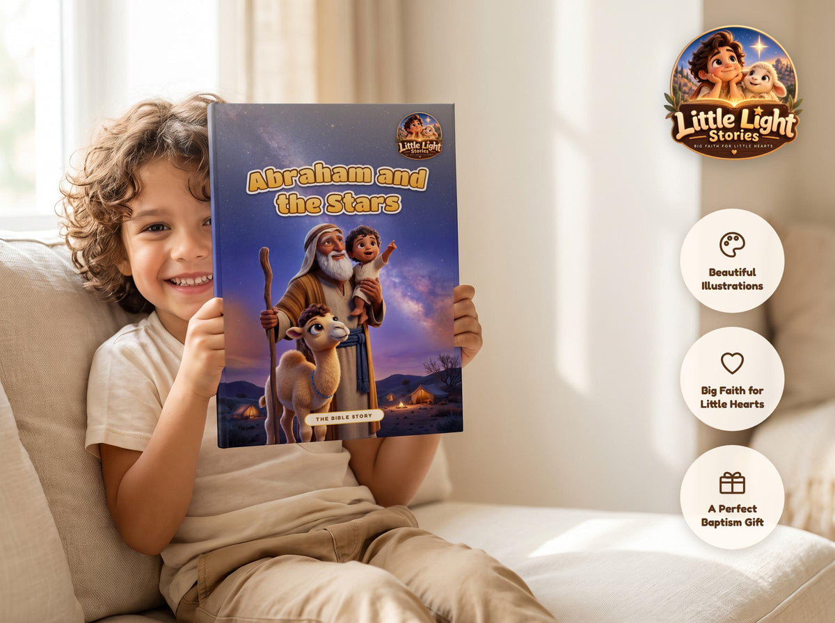 Abraham and the Stars – Little Light Stories hardcover book