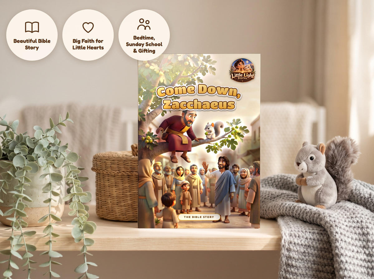 Come Down Zacchaeus – Little Light Stories hardcover book