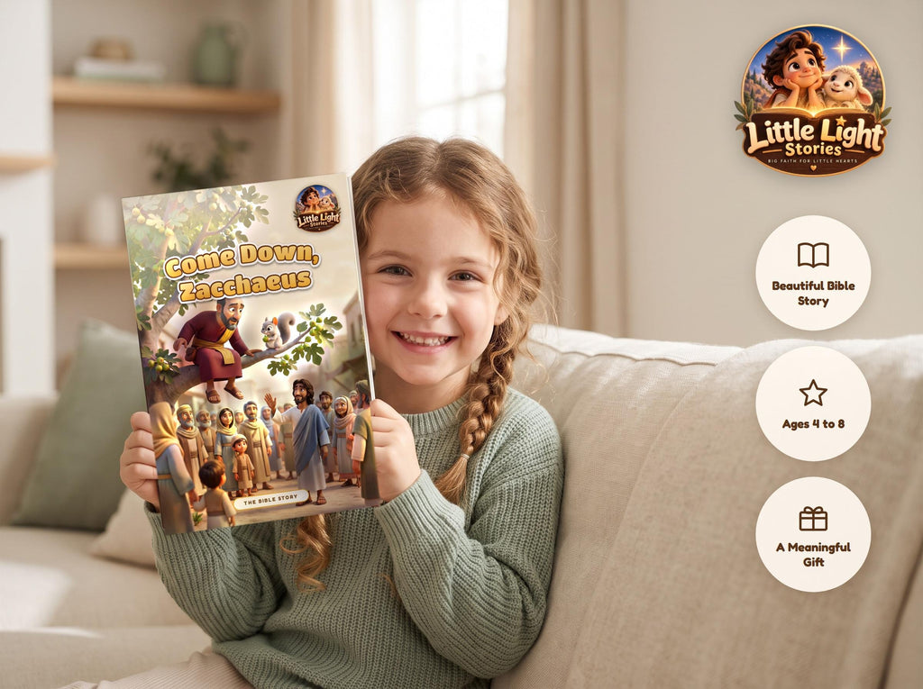 Come Down Zacchaeus – Little Light Stories hardcover book
