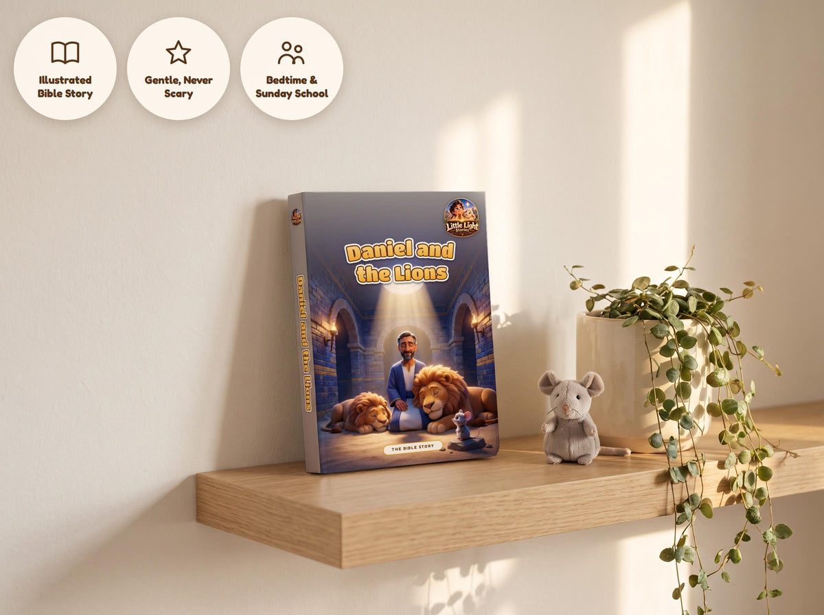 Daniel and the Lions – Little Light Stories hardcover book