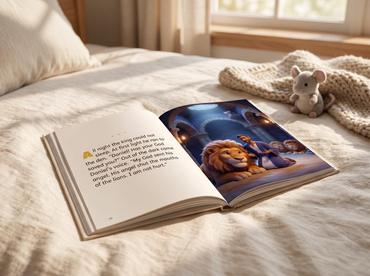 Daniel and the Lions – Little Light Stories hardcover book