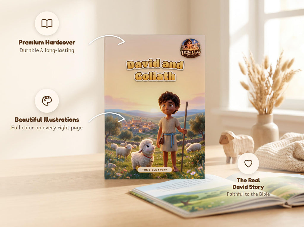 David and Goliath – Little Light Stories hardcover book