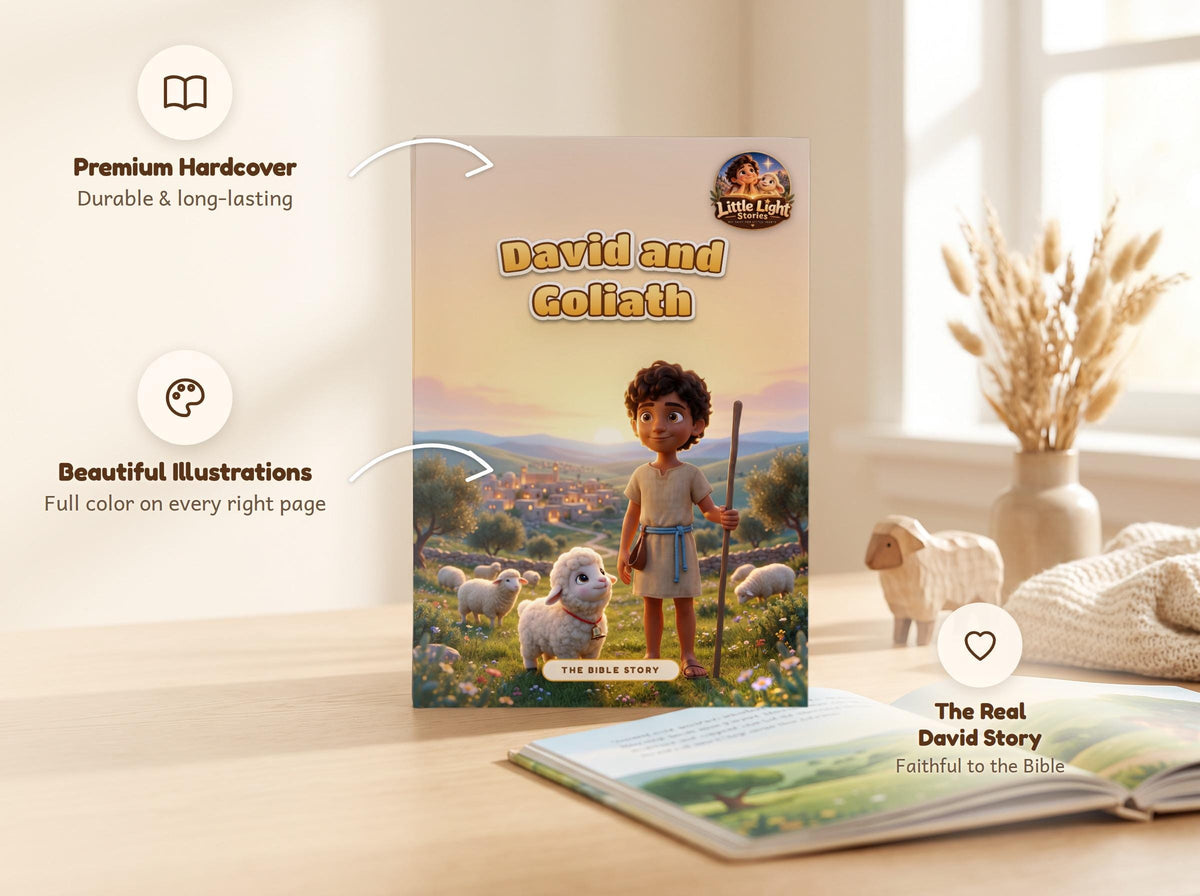 David and Goliath – Little Light Stories hardcover book