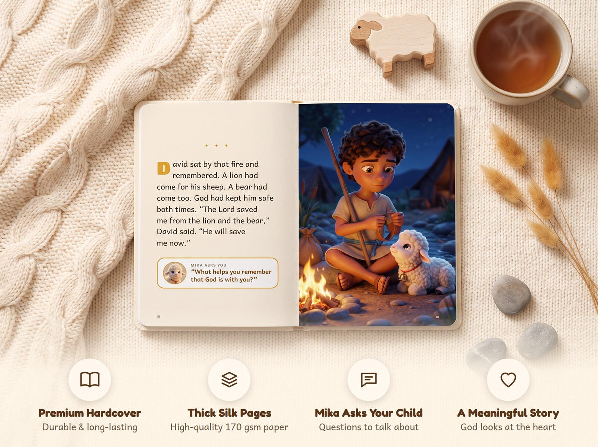 David and Goliath – Little Light Stories hardcover book