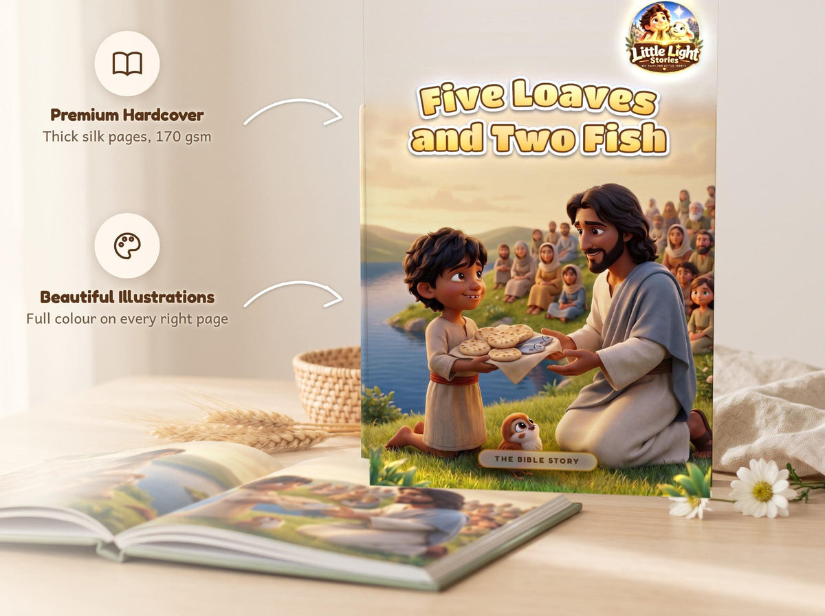 Five Loaves and Two Fish – Little Light Stories hardcover book
