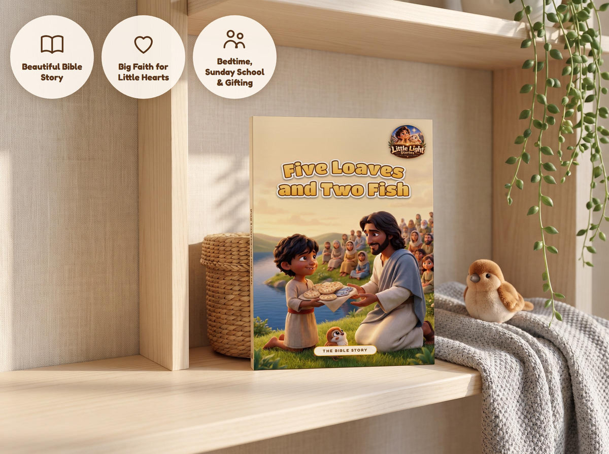 Five Loaves and Two Fish – Little Light Stories hardcover book