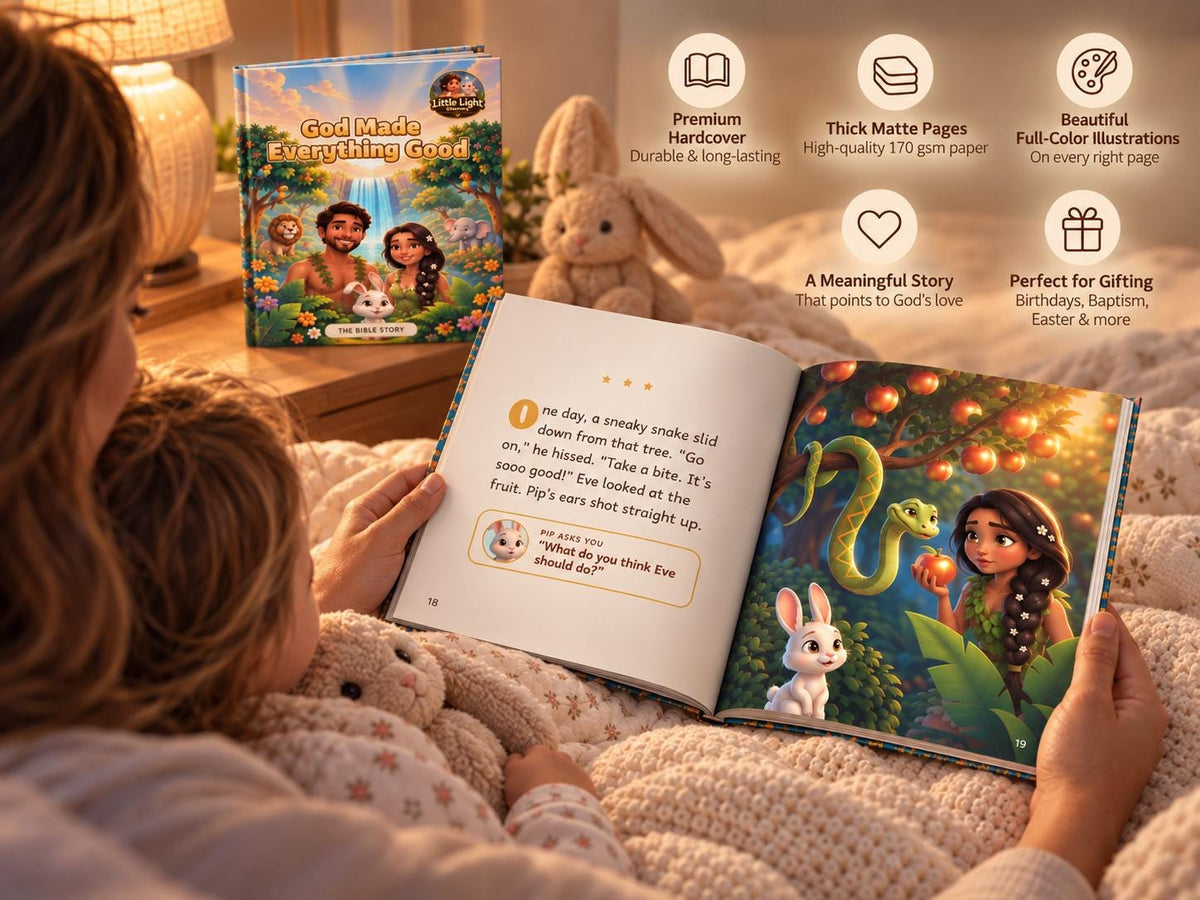 God Made Everything Good – Little Light Stories hardcover book
