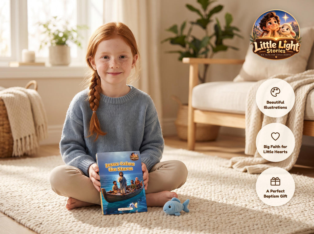 Jesus Calms the Storm – Little Light Stories hardcover book