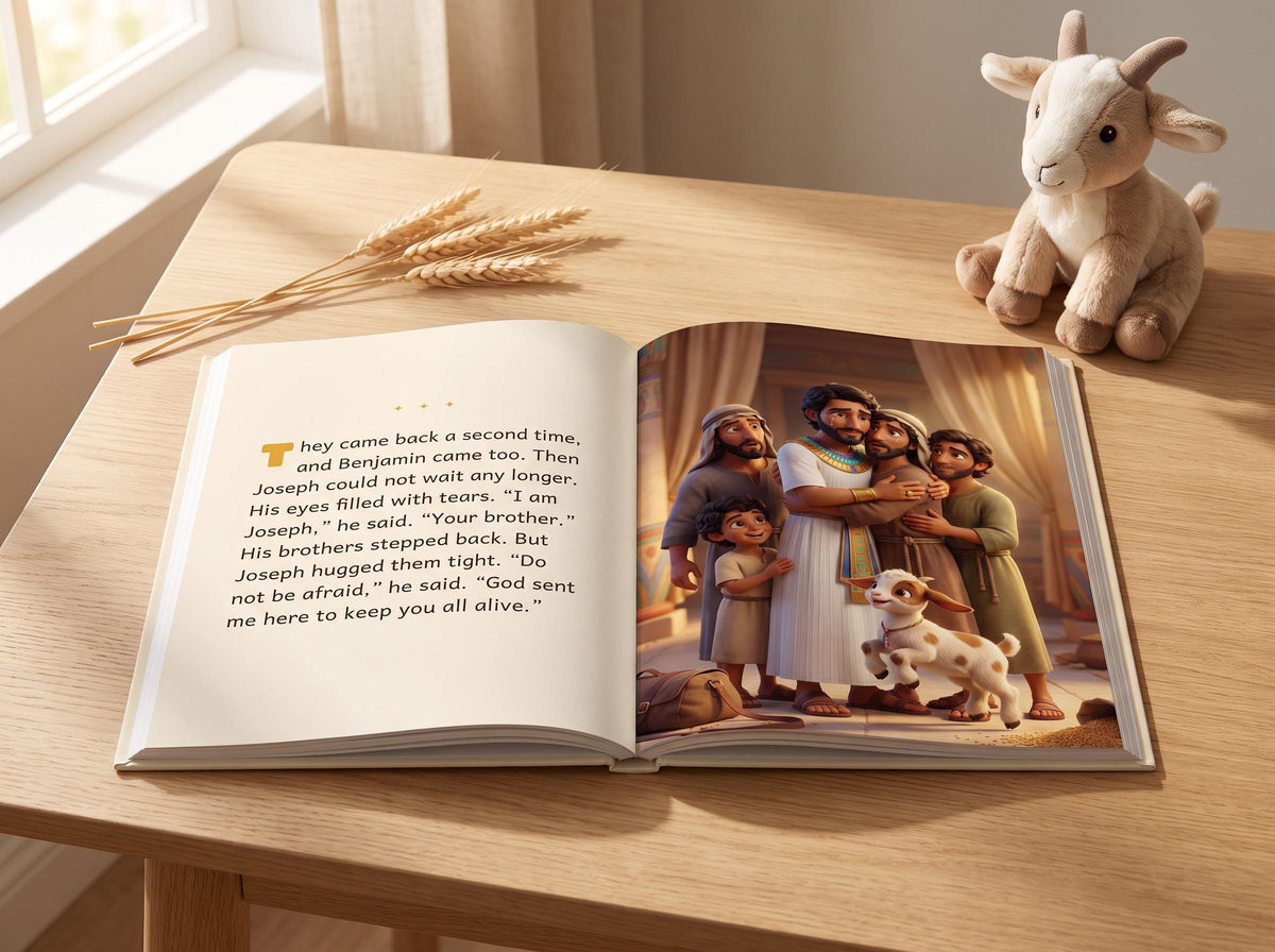Joseph and the Colorful Coat – Little Light Stories book