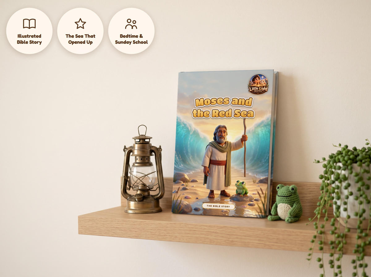 Moses and the Red Sea – Little Light Stories hardcover book
