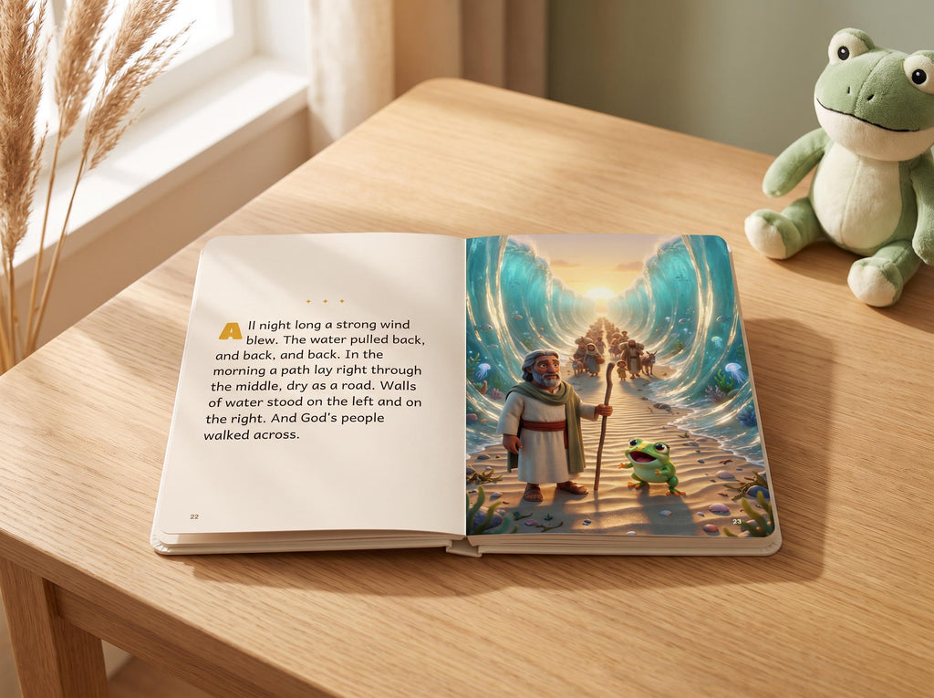 Moses and the Red Sea – Little Light Stories hardcover book