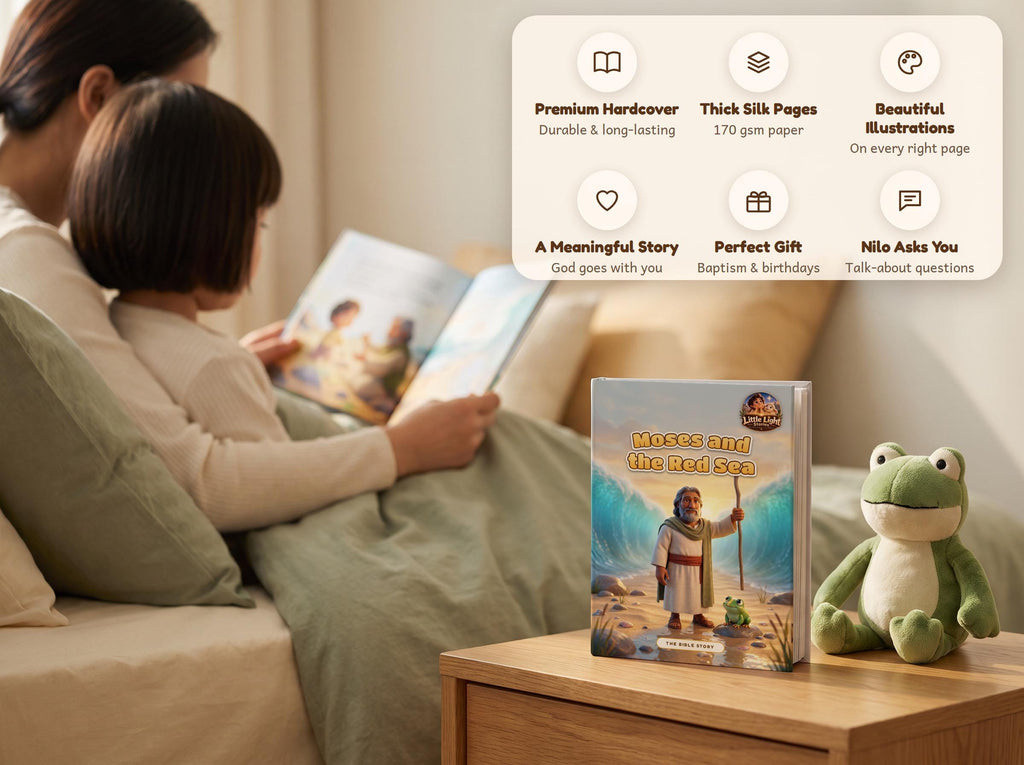 Moses and the Red Sea – Little Light Stories hardcover book