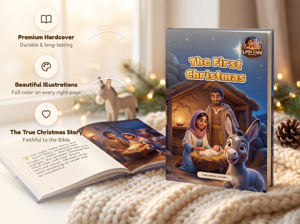 The First Christmas – Little Light Stories hardcover book