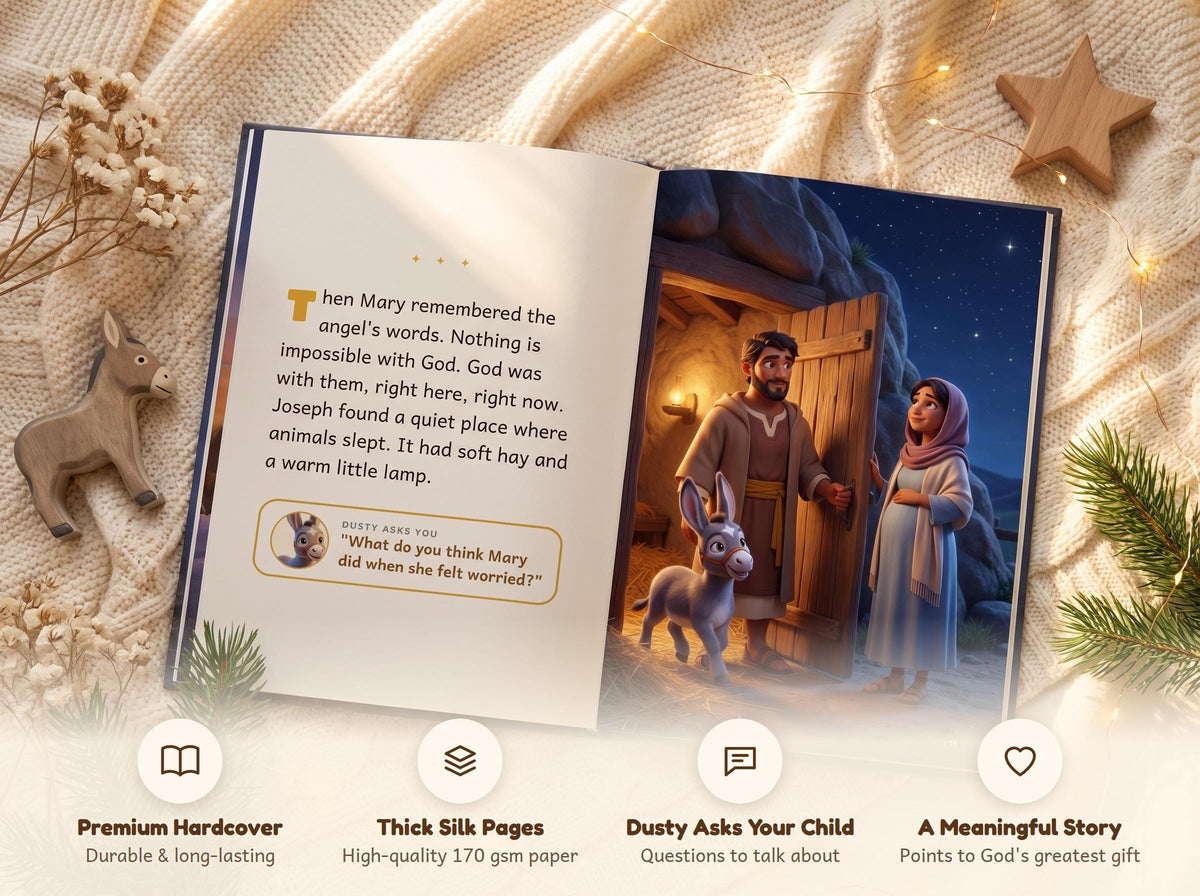 The First Christmas – Little Light Stories hardcover book
