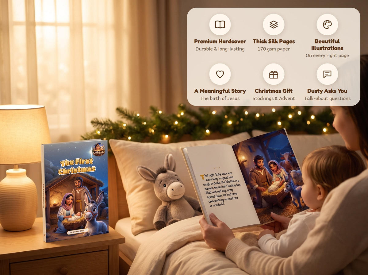 The First Christmas – Little Light Stories hardcover book