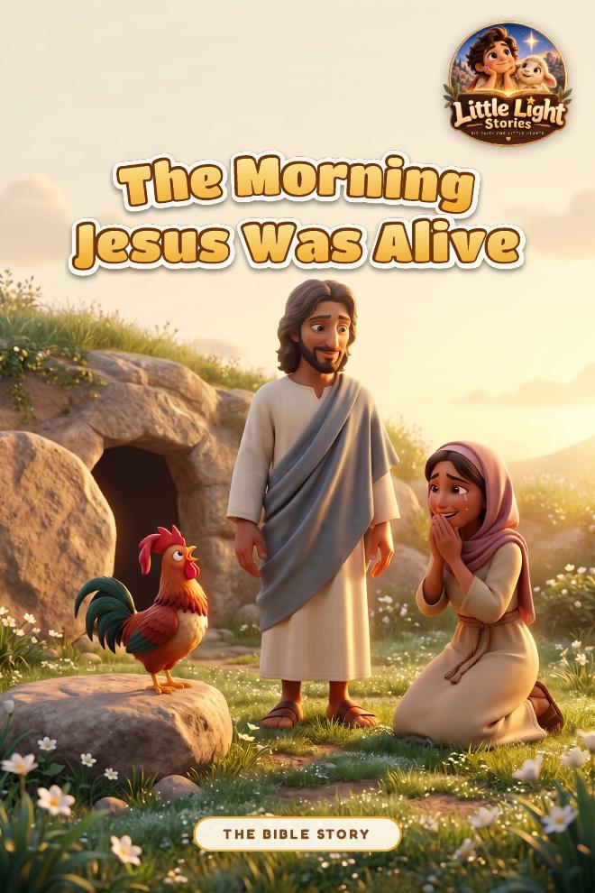 The Morning Jesus Was Alive – Little Light Stories digital picture book cover