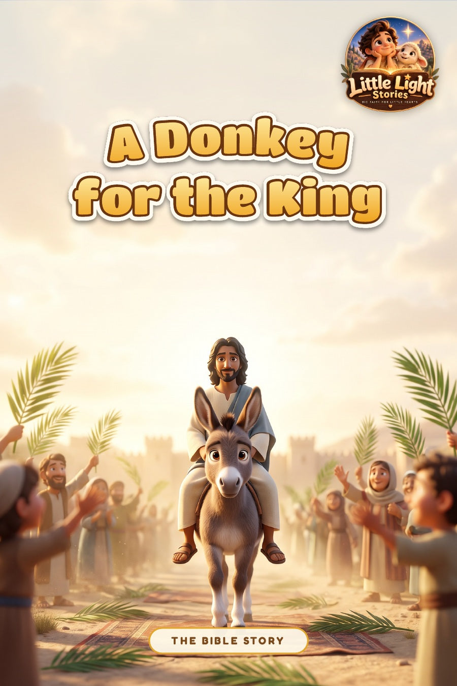A Donkey for the King - cover of the digital picture book