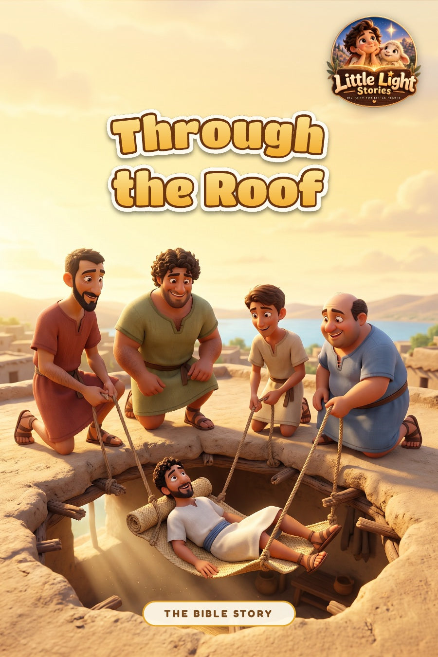 Through the Roof - cover of the digital picture book